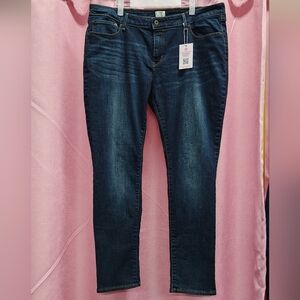 Levi Denim Demi Curve Skinny Jeans Sz 20W